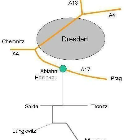 דירה Im Sanierten Fachwerkhof Mit Terrasse Und Pool Nah An Dresden Muglitztal